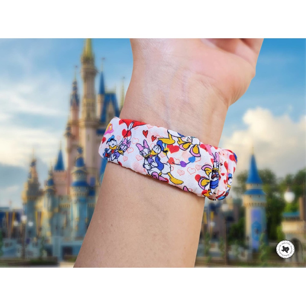 Disney Donald Daisy Duck Scrunchies Band for Apple Watch 42 44 45 49mm Ultra